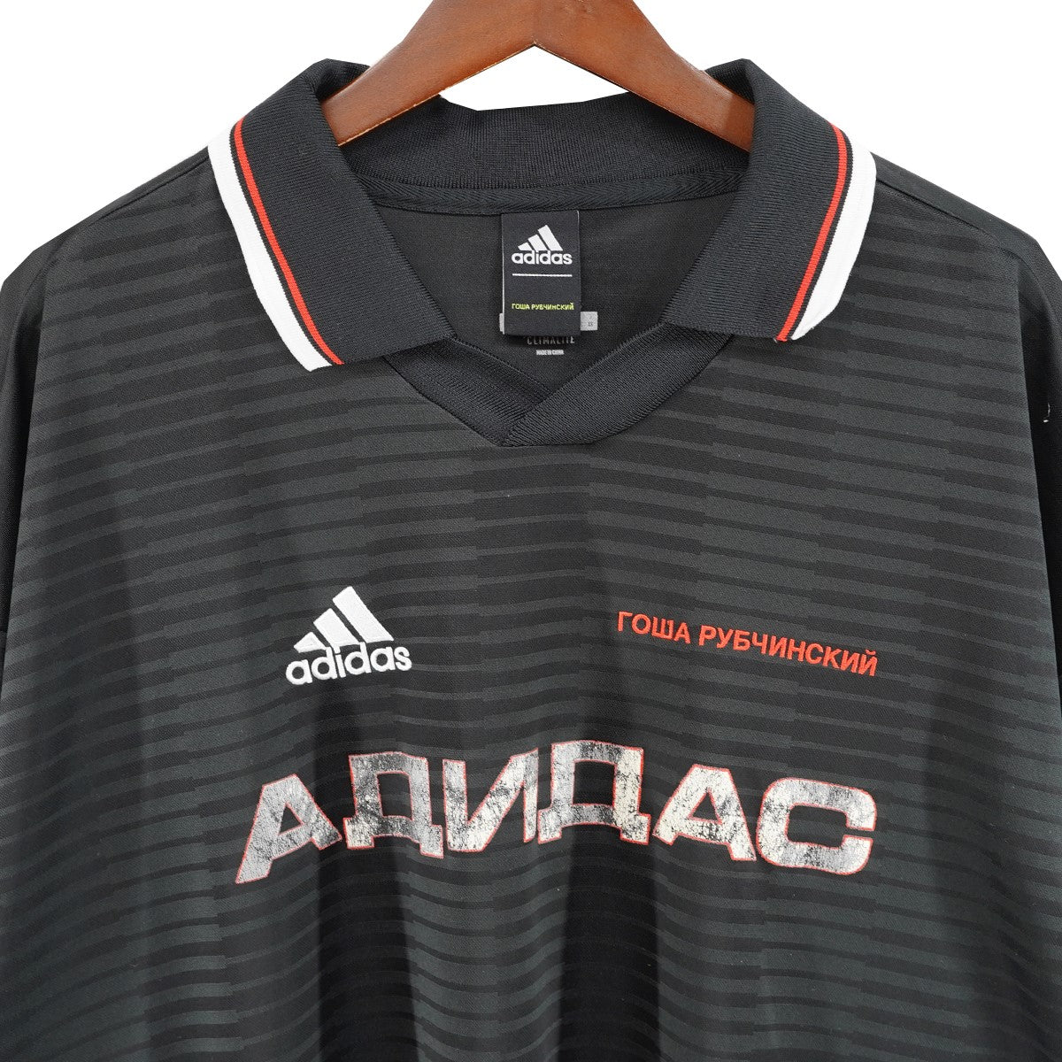 Gosha Rubchinskiy×adidas adidas Football L／S Shirt ロゴ サッカー ロングスリーブ 長袖ゲームシャツ 古着・中古-2枚目のアイテム画像