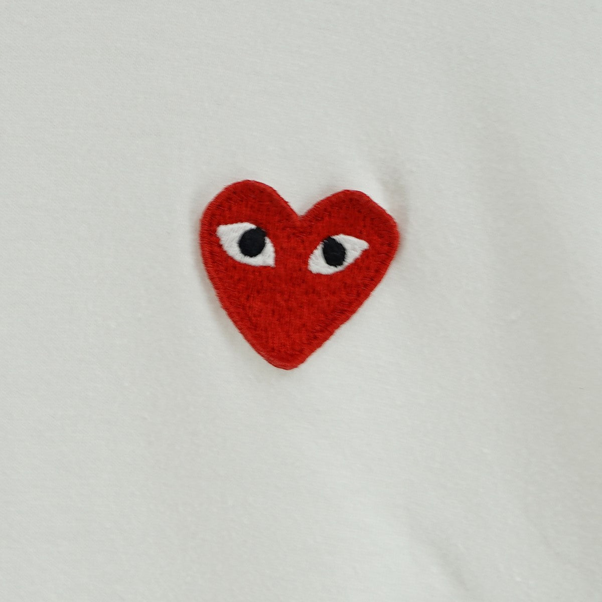PLAY COMME des GARCONS ハートワッペン ロンT 長袖 ロングスリーブ Tシャツ 古着・中古-2枚目のアイテム画像