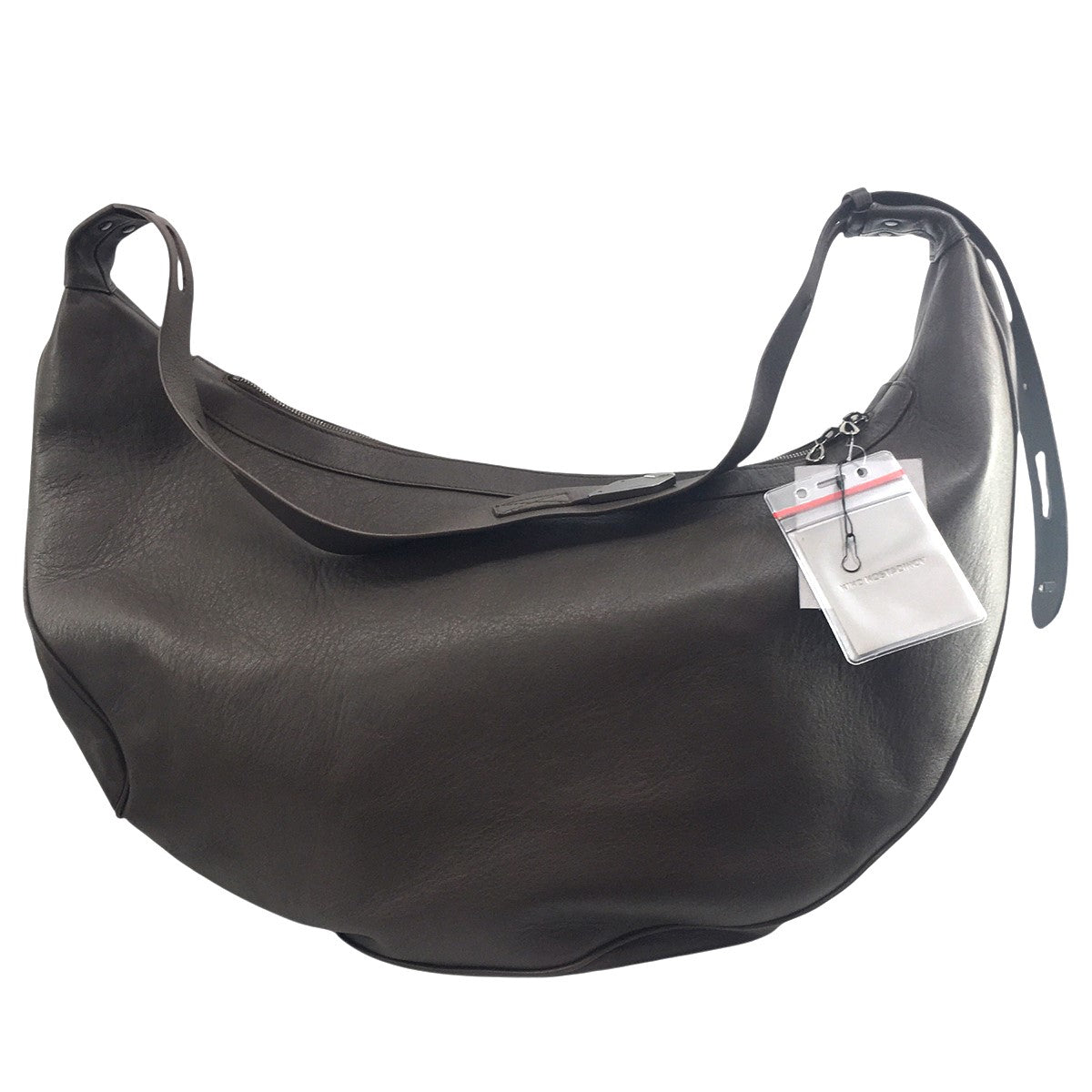 25AW Moravia Bag モラビアバッグ ハーフムーン レザー ショルダーバッグ 鞄