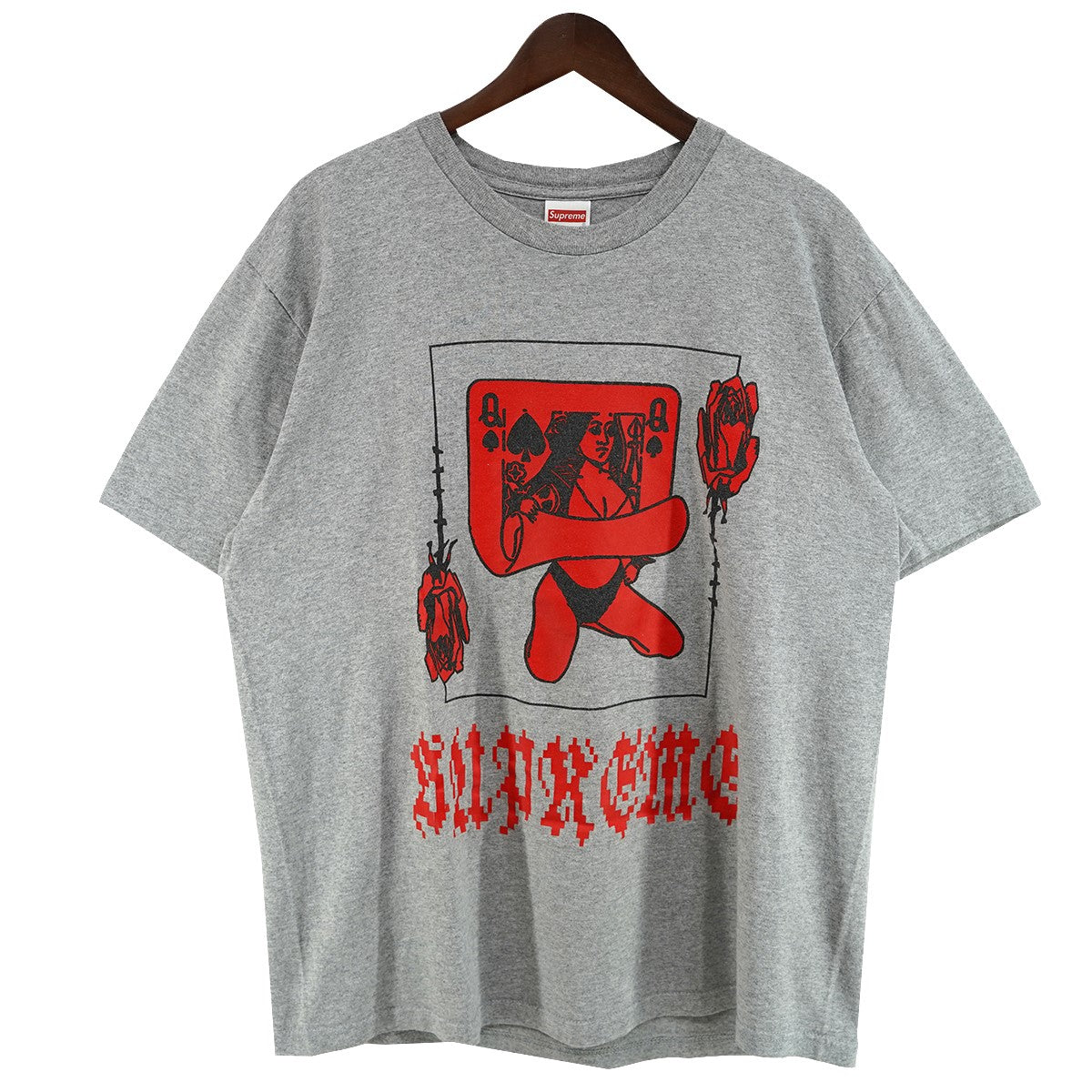 19AW Queen Tee ロゴ クイーン トランプ カード Tシャツ