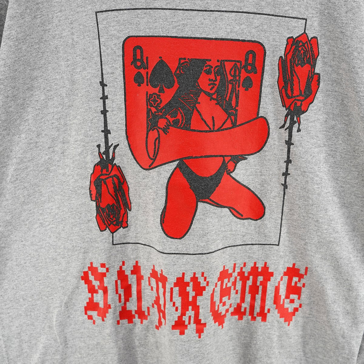 19AW Queen Tee ロゴ クイーン トランプ カード Tシャツ