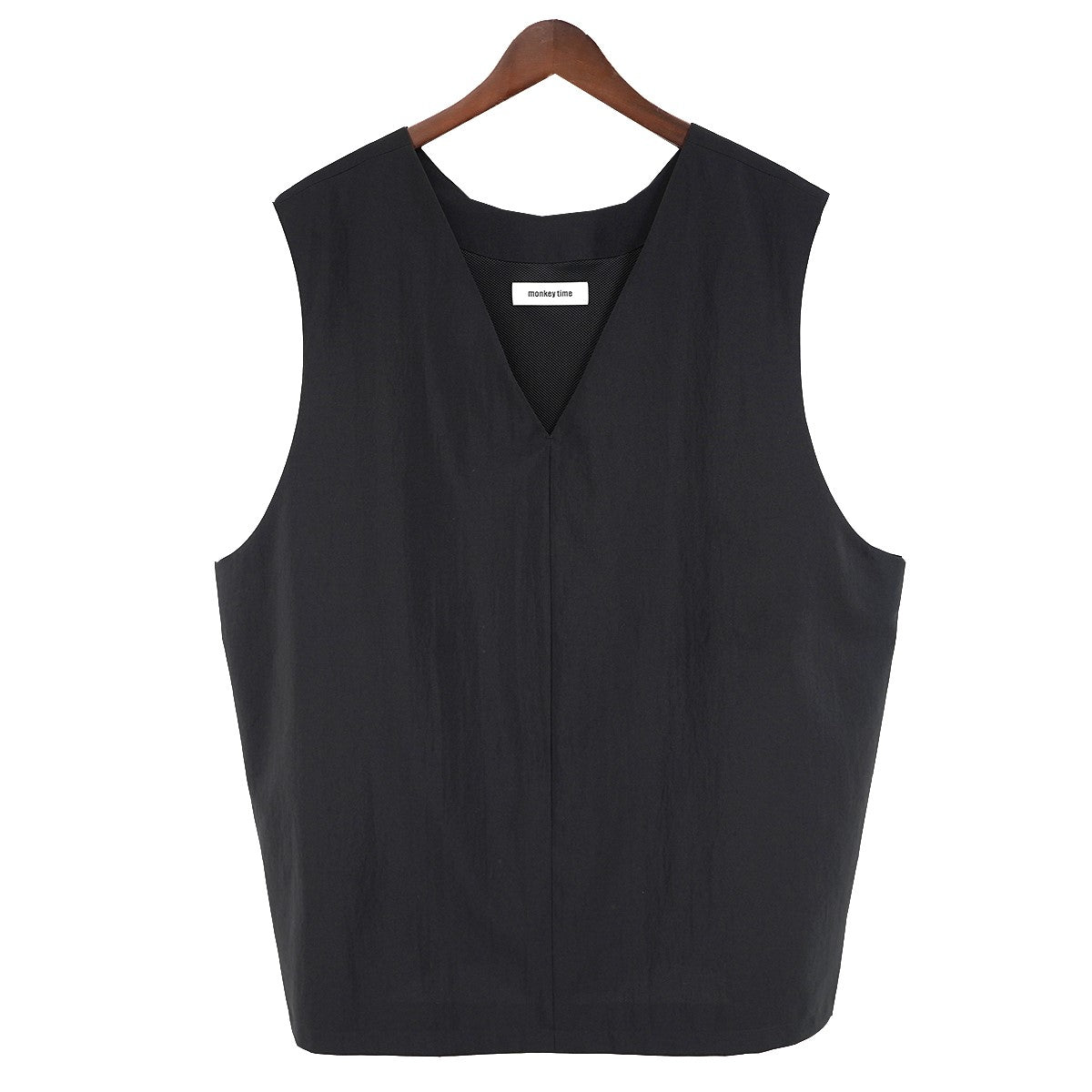 MONKEY TIME PE TRO VNECK PULLOVER VEST Vネック プルオーバー ベスト 古着・中古-1枚目のアイテム画像