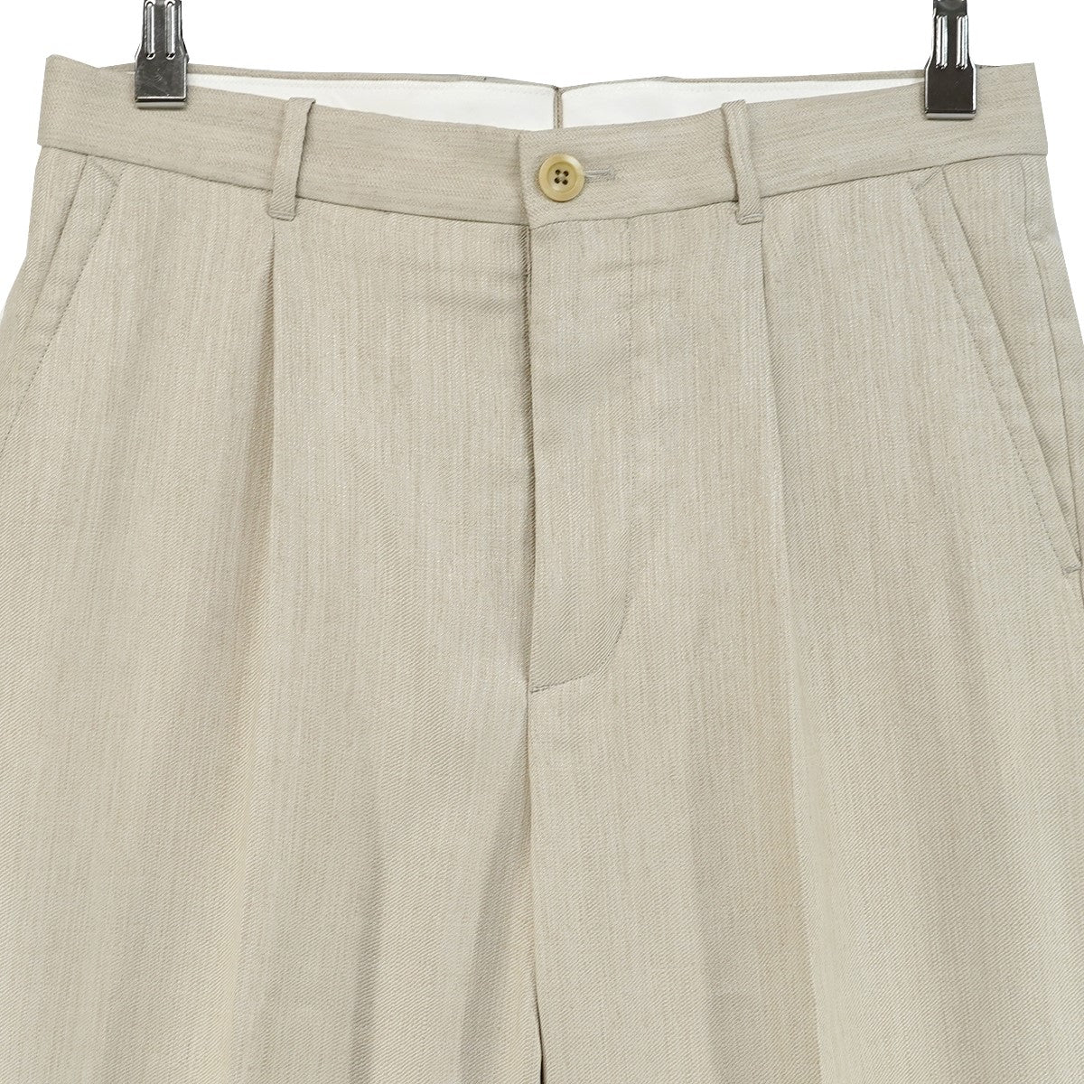 SLUB TWILL SUPER BAGGY TAPERED IIスラブツイル スーパーバギー テーパード スラックス パンツ
