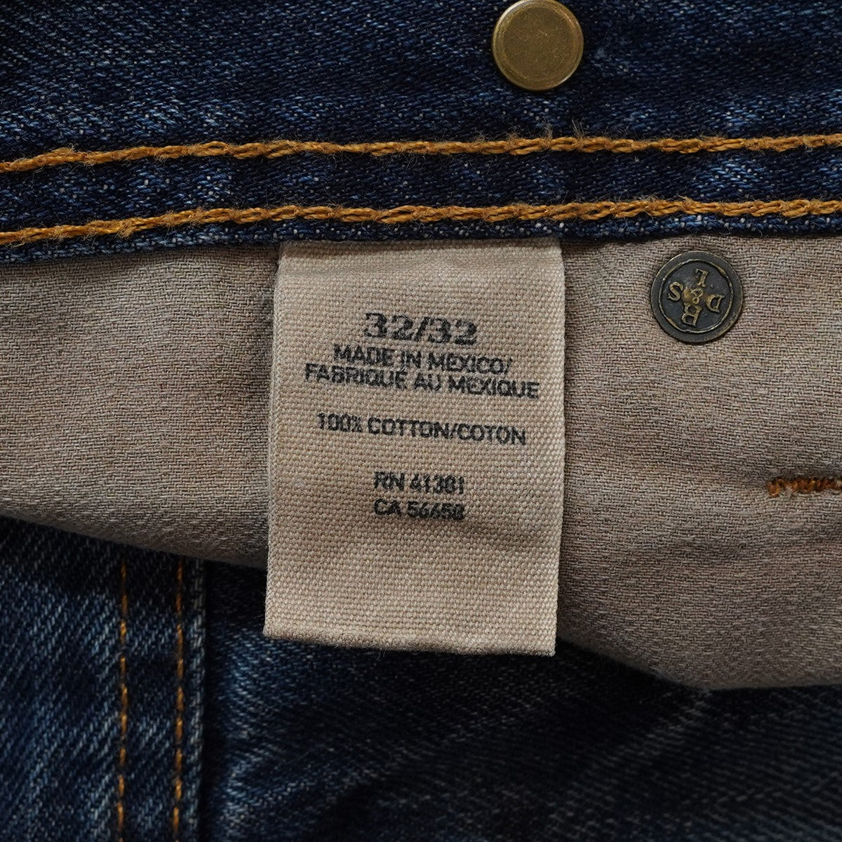15AW STRAIGHT ペインター ダメージ＆リペア加工 ロゴパッチ ダブルニー デニムパンツ