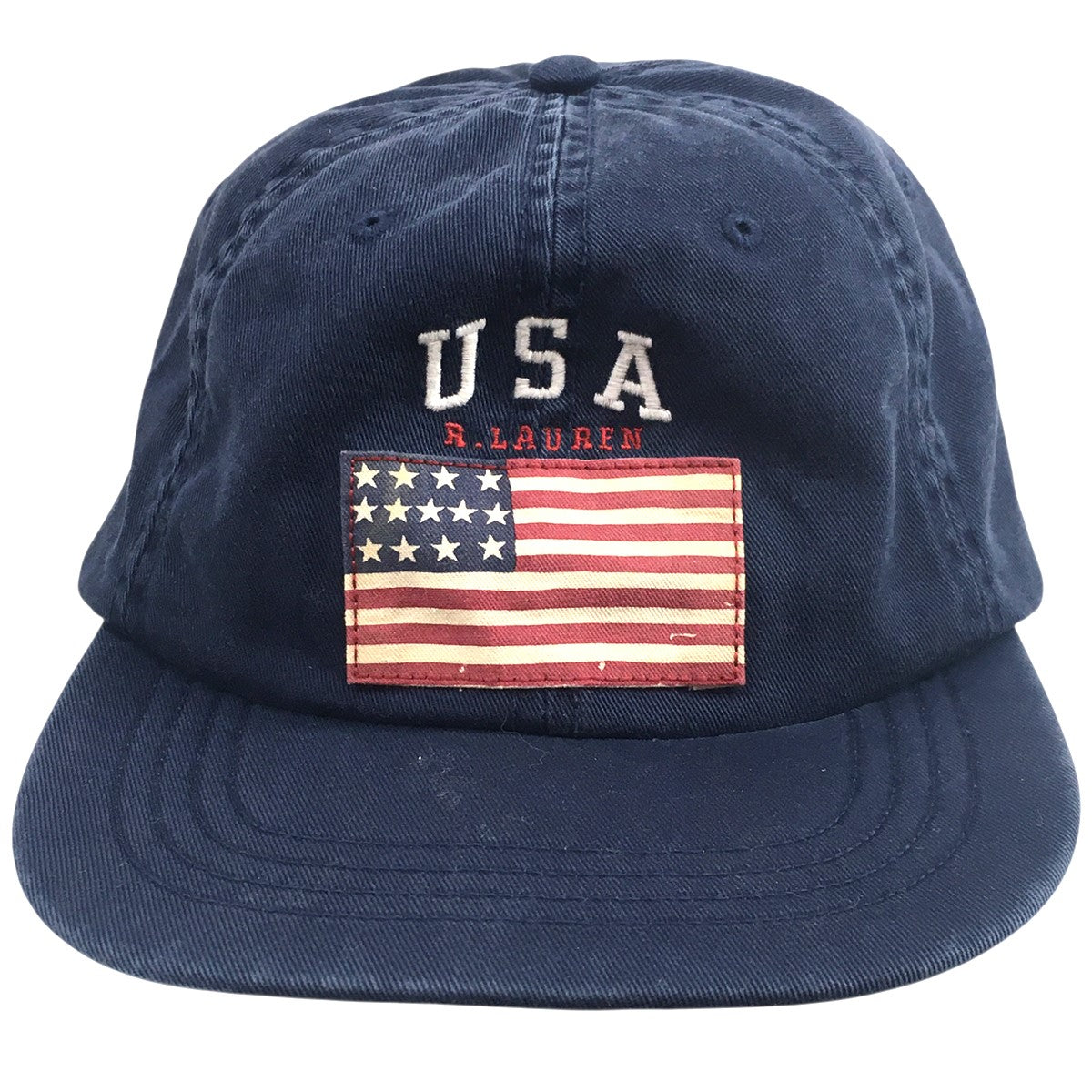 USA Flag Baseball CapUSA フラッグ ロゴ ベースボール キャップ 帽子