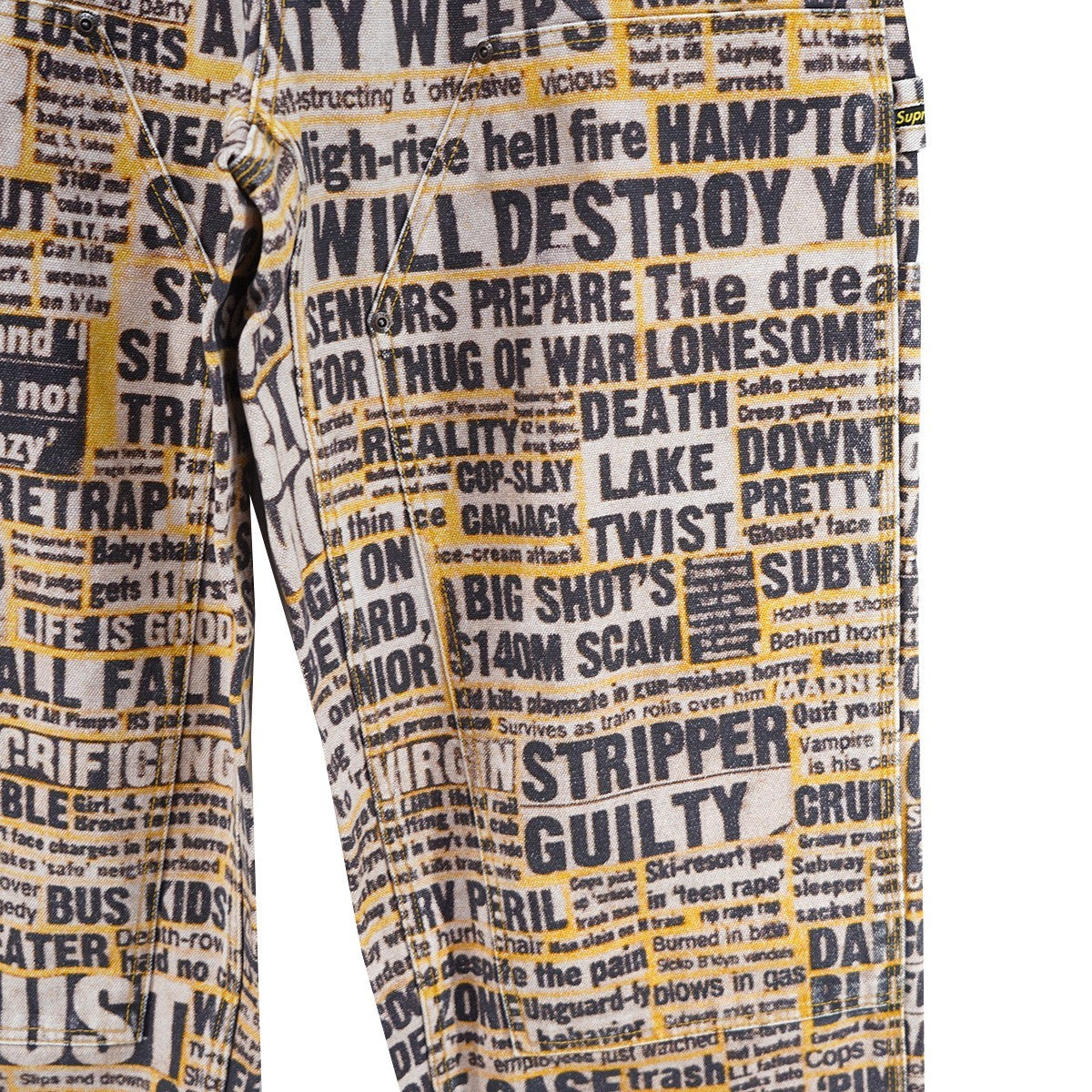 25AW Dash Snow Double Knee Painter Pantダッシュ スノウ ダブルニー ペインター パンツ