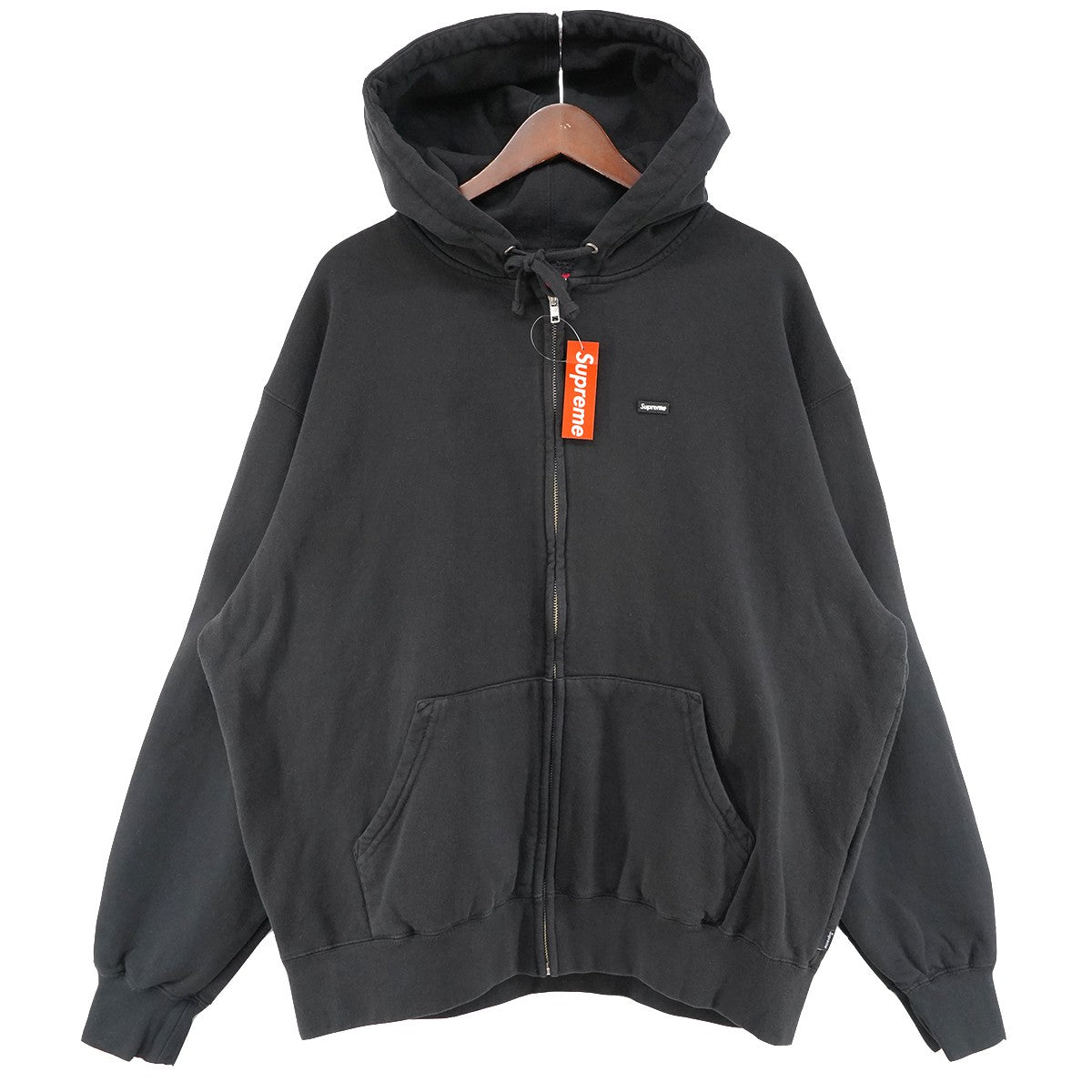 25AW Small Box Zip Up Hooded Sweatshirtスモール ボックス ロゴ ジップ アップ フーデッドスウェットシャツ パーカー
