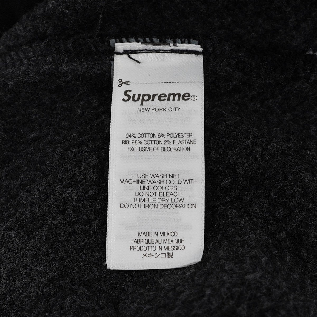 25AW Small Box Zip Up Hooded Sweatshirtスモール ボックス ロゴ ジップ アップ フーデッドスウェットシャツ パーカー