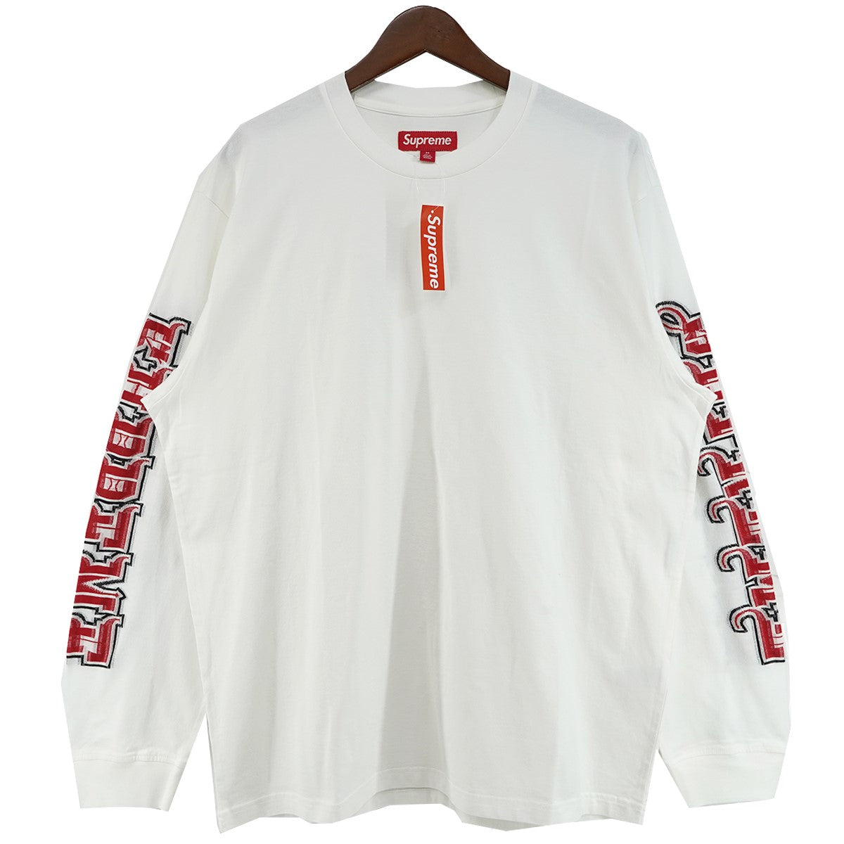 25AW Intarsia Sleeve L／S Top インターシャ オールドイングリッシュロゴ長袖 ロングスリーブ Tシャツ
