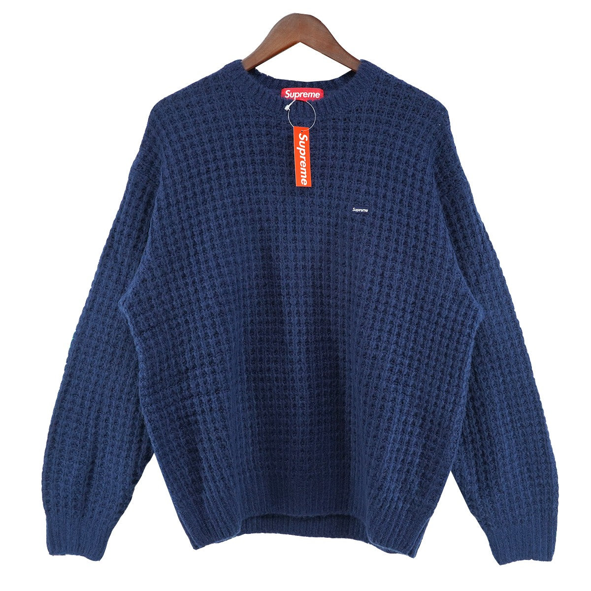 25AW Small Box Waffle Sweaterスモール ボックス ロゴ ワッフル ニット セーター
