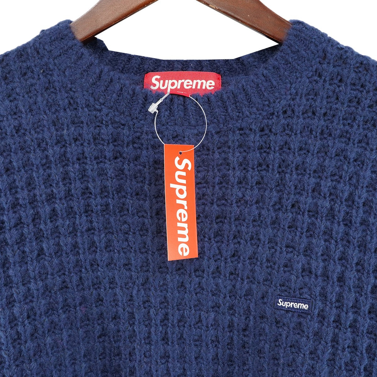 25AW Small Box Waffle Sweaterスモール ボックス ロゴ ワッフル ニット セーター