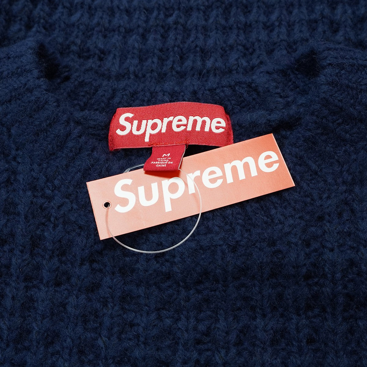 25AW Small Box Waffle Sweaterスモール ボックス ロゴ ワッフル ニット セーター