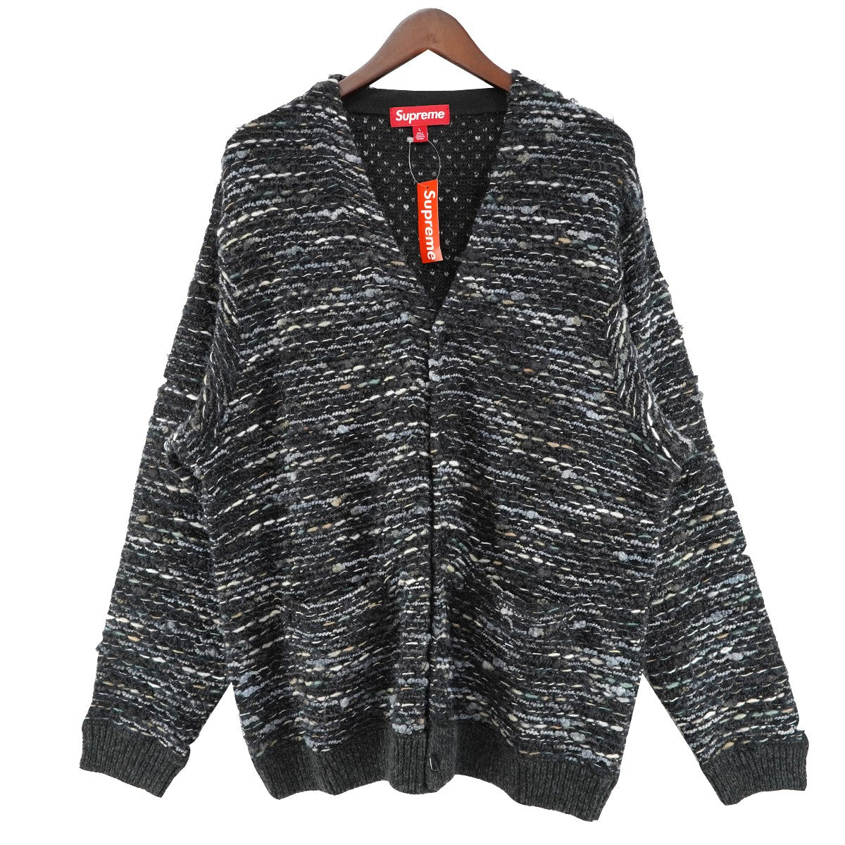 25AW Textured Cardigan テクスチャード ニット カーディガン
