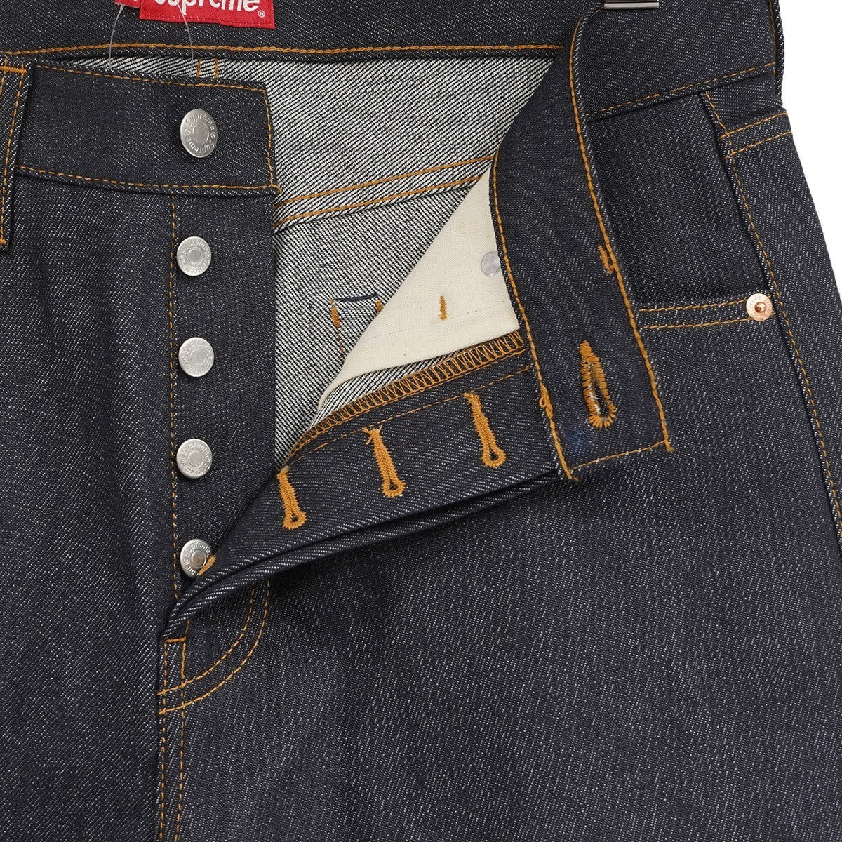 23SS Rigid Slim Jean リジッド スリム ジーンズ セルビッチ デニム パンツ