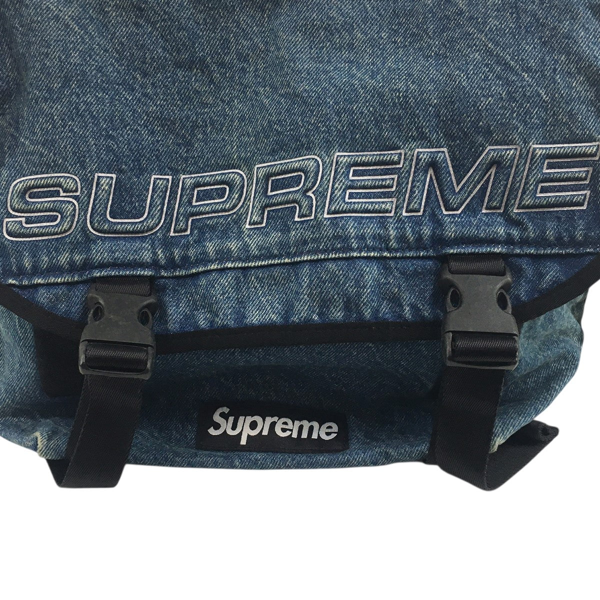 25AW Denim Messenger Bagロゴ デニム メッセンジャー バッグ 鞄