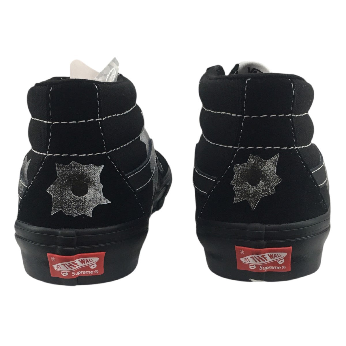 25SS Nate Lowman × Vans Skate Grosso Mid Bullet Holeネイトローマン スケートグロッソ ミッド バレットホール フラワー スニーカー 靴