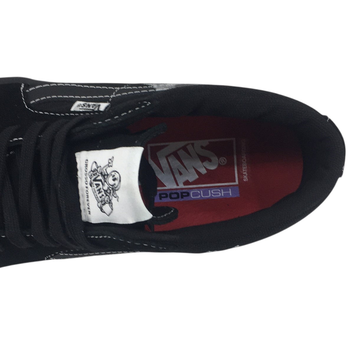 25SS Nate Lowman × Vans Skate Grosso Mid Bullet Holeネイトローマン スケートグロッソ ミッド バレットホール フラワー スニーカー 靴