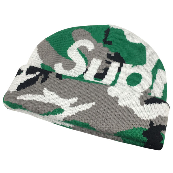 Supreme(シュプリーム) 25AW Camo Big Logo Beanieカモ 迷彩 ビッグ