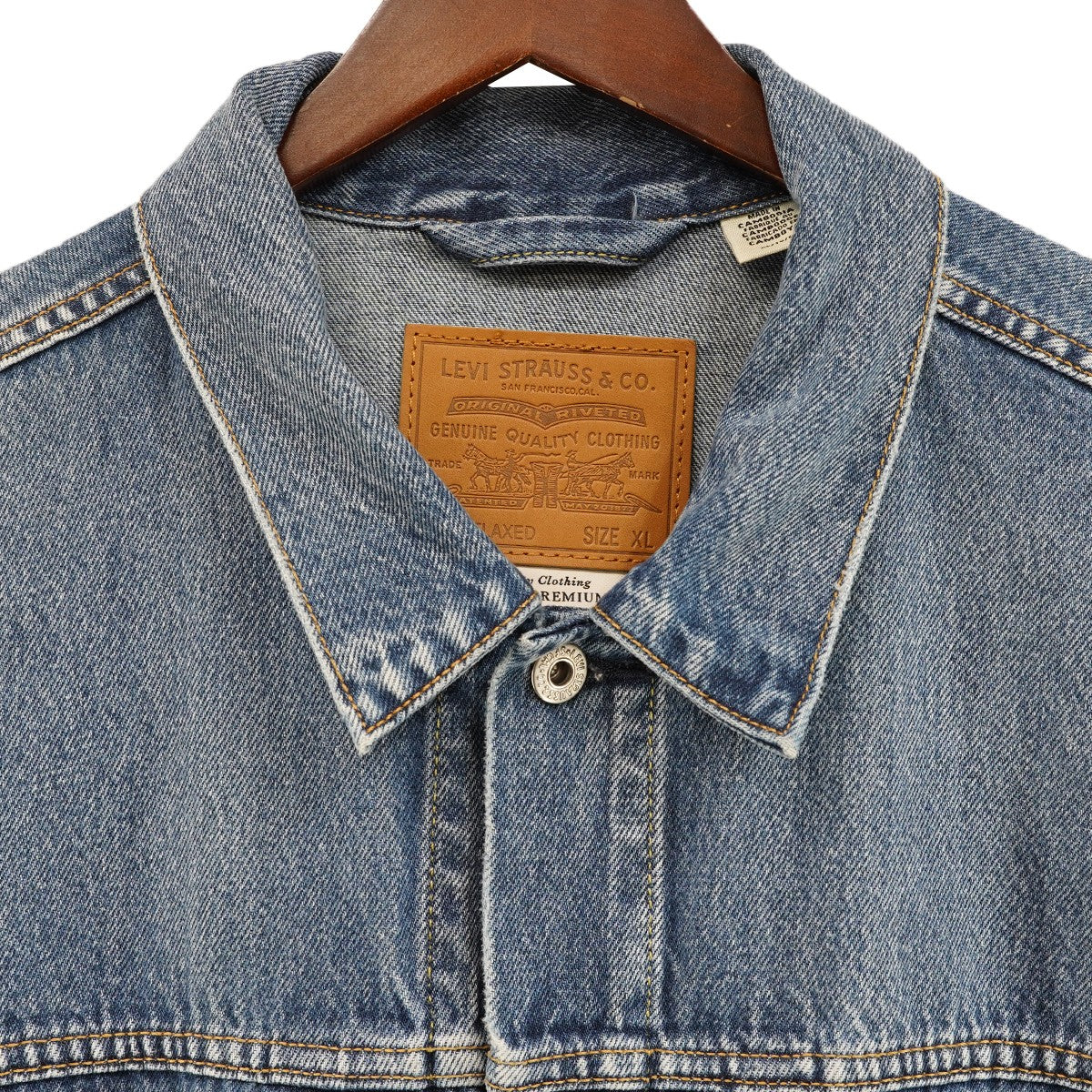Type I Trucker Jacket 1ST ファースト ビッグEタイプ 1 RELAXED リラックスフィット デニム トラッカー ジャケット