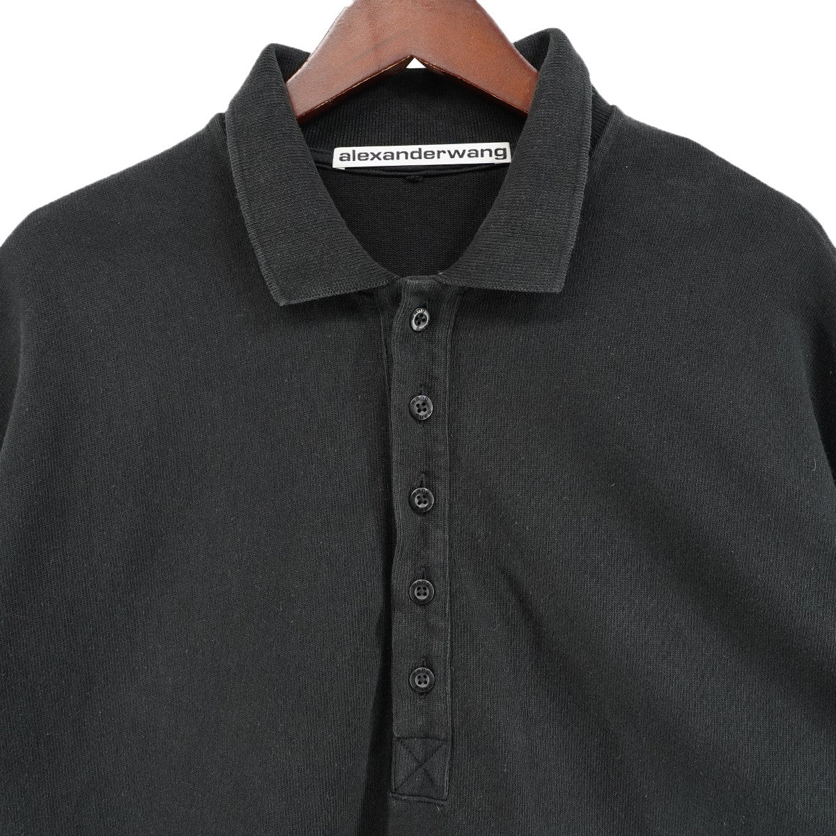 Oversized Unisex Polo Tee with Dome Logo Patchラバー ロゴ パッチ オーバーサイズ ポロシャツ