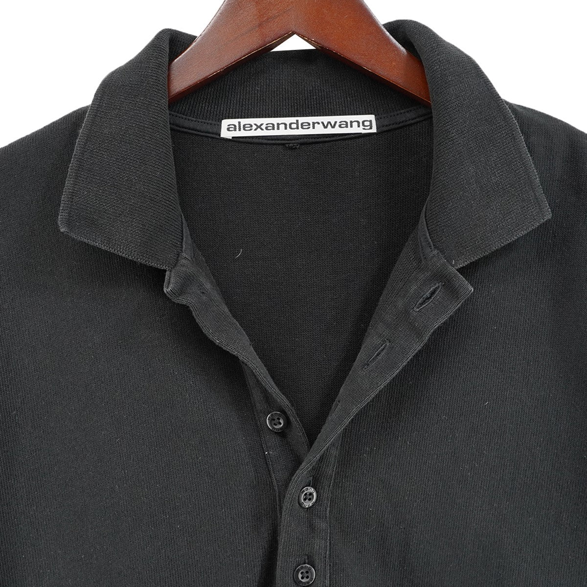 Oversized Unisex Polo Tee with Dome Logo Patchラバー ロゴ パッチ オーバーサイズ ポロシャツ