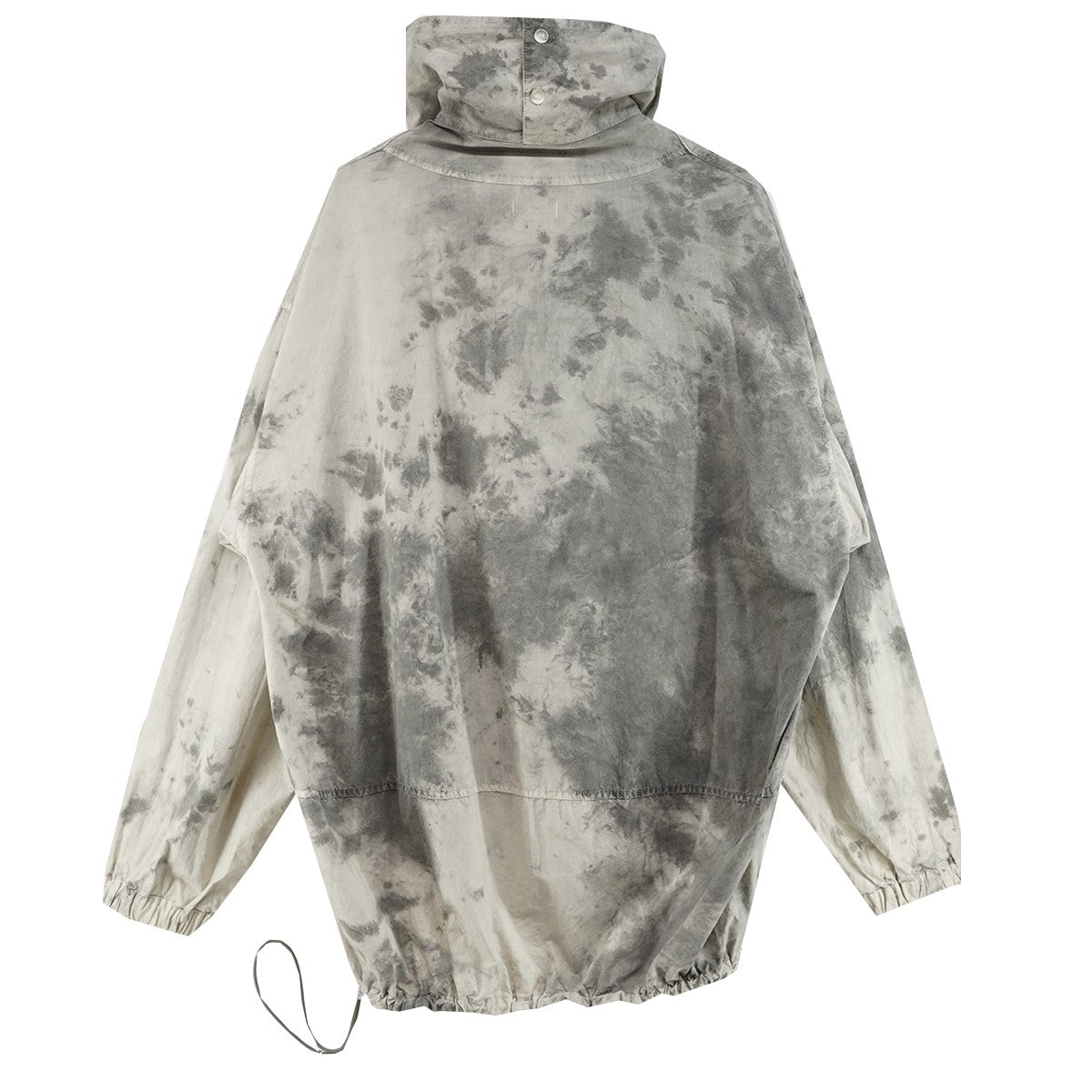 MOUNTAIN PARKA MARBLE DYENIGブロード マーブルダイ ループ留め シャーリング マウンテンパーカー