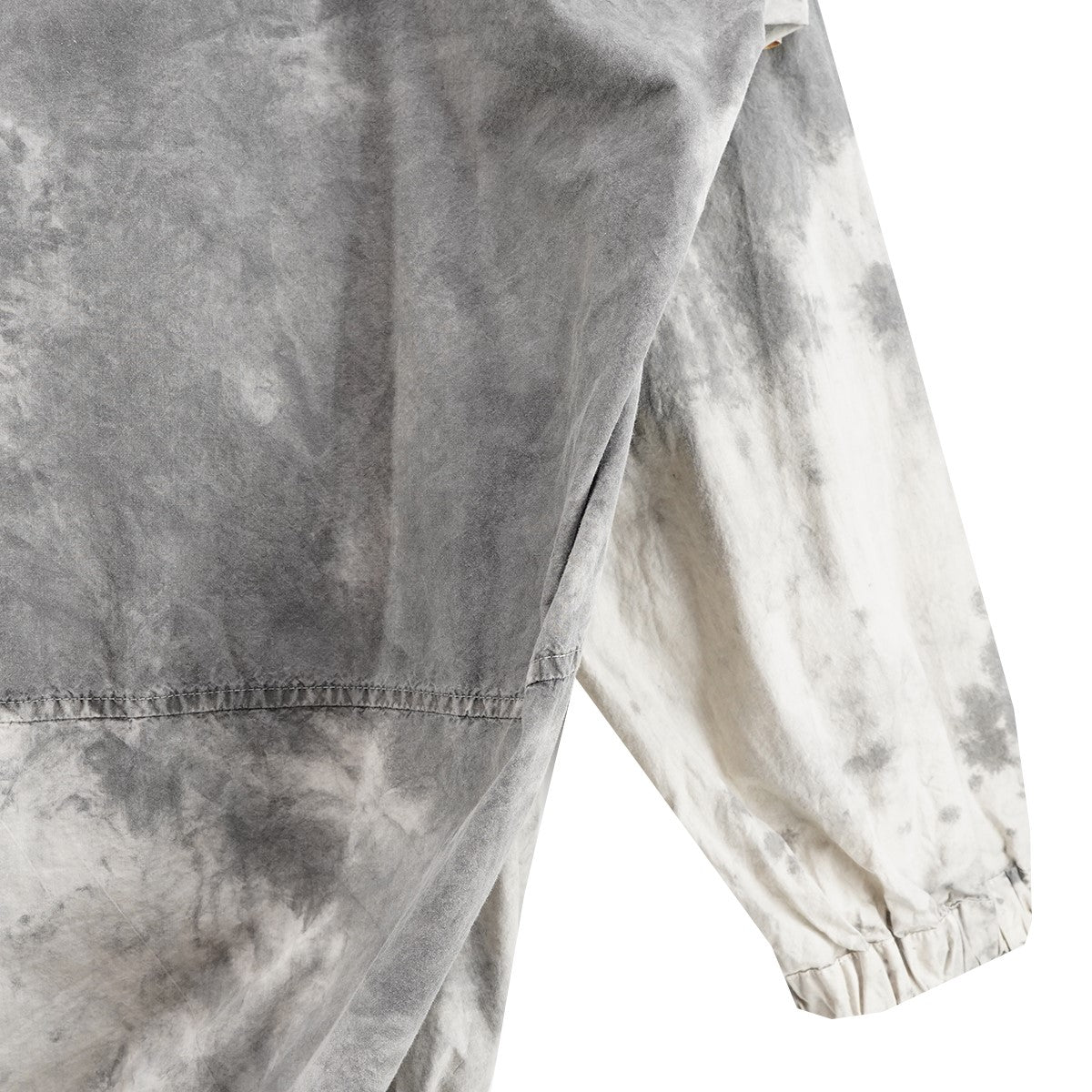 MOUNTAIN PARKA MARBLE DYENIGブロード マーブルダイ ループ留め シャーリング マウンテンパーカー