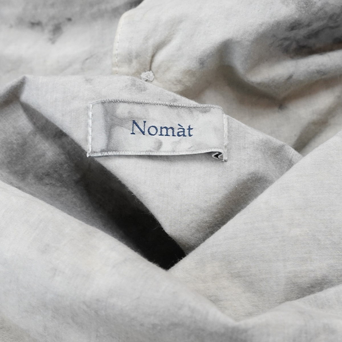 MOUNTAIN PARKA MARBLE DYENIGブロード マーブルダイ ループ留め シャーリング マウンテンパーカー