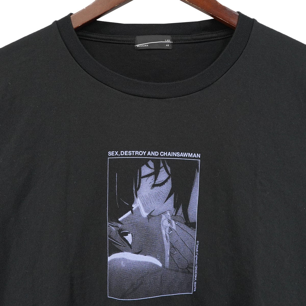 25AW CHAINSAW MAN ／ LAD MUSICIAN BIG T-SHIRTチェンソーマン コラボ ビッグ Tシャツ