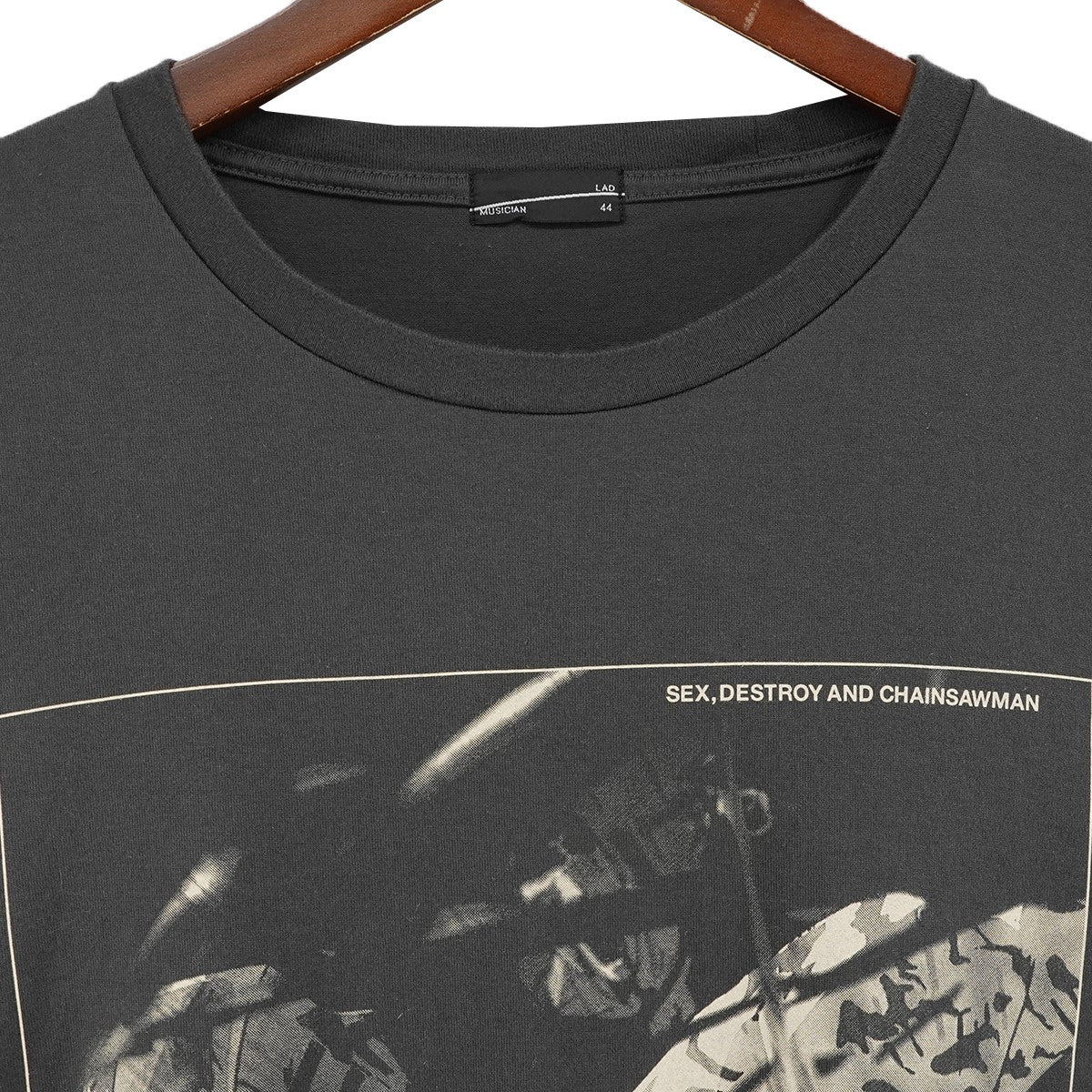 25AW  CHAINSAW MAN ／ LAD MUSICIAN BIG T-SHIRTチェンソーマン レゼ篇 公開記念 マキマ Tシャツ