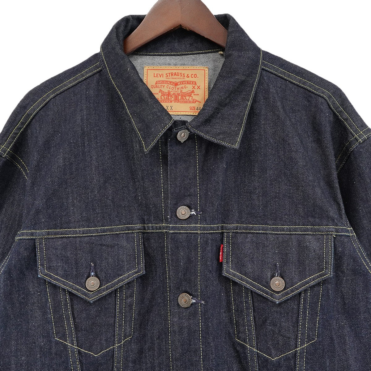 1961 TYPEIII 557 TRUCKER JACKET 3rd  Big E復刻 ビッグE サード デニム トラッカー ジャケット