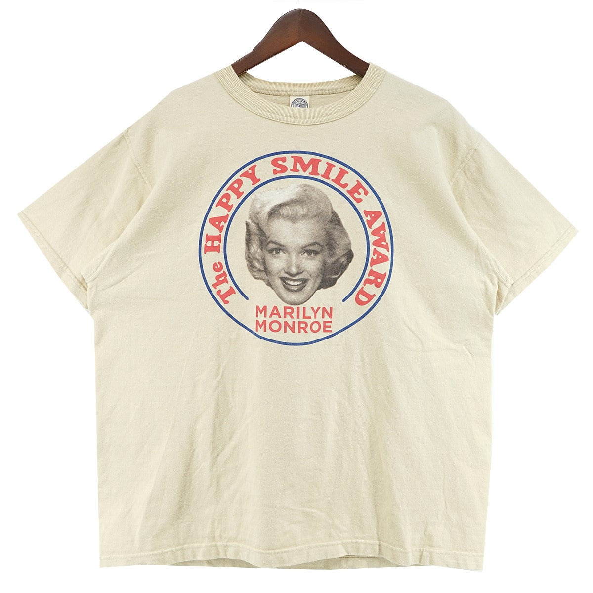 26SS MARILYN MONROE TEE THE HAPPY SMILE AWARDマリリン・モンローTシャツ ザ・ハッピー・スマイル・アワード Ｔシャツ