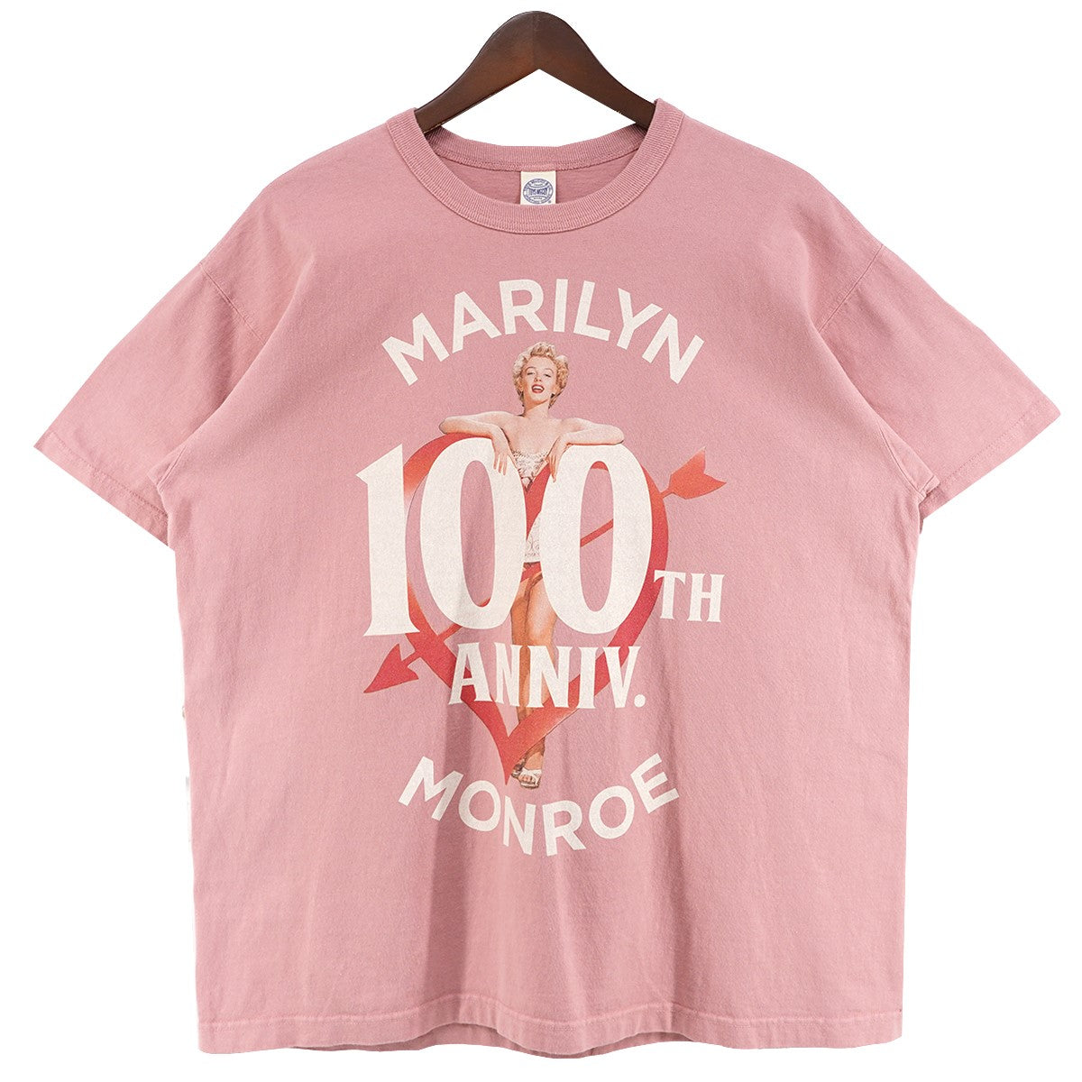 26SS MARILYN MONROE TEE ARROW SHOT HEARTマリリンモンロー 100周年 アロー ショット ハート ロゴ Tシャツ