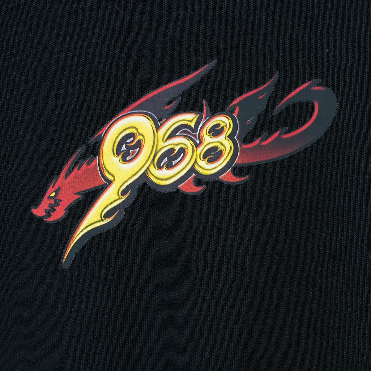 ポルシェ968 30周年記念L’Art de L’Automobile x Porsche Tシャツ ユニセックス - ブラック
