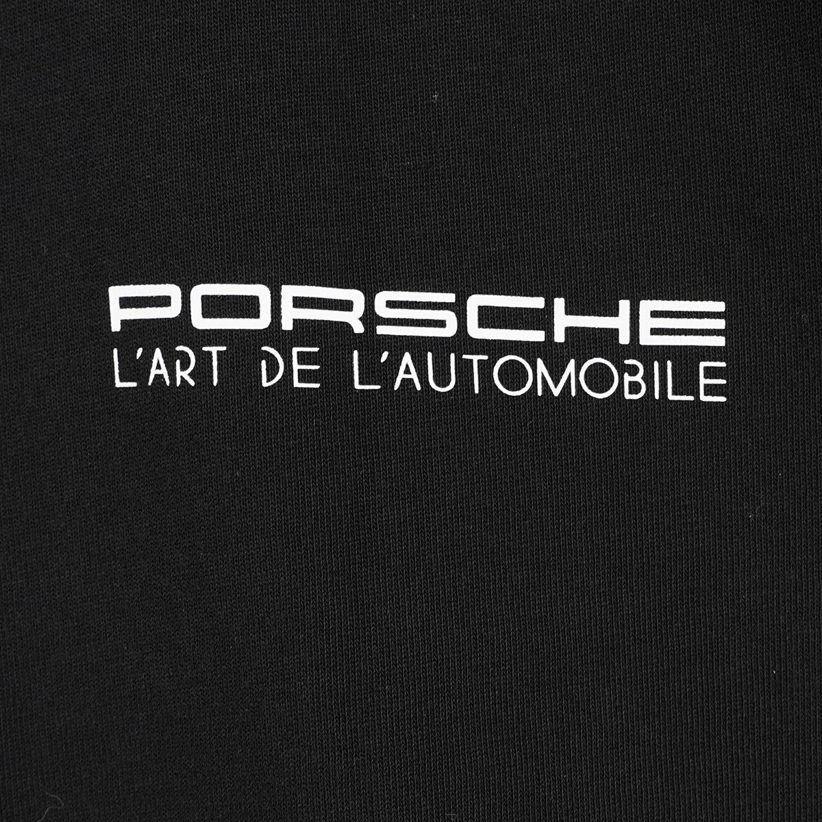 ポルシェ968 30周年記念L’Art de L’Automobile x Porsche Tシャツ ユニセックス - ブラック