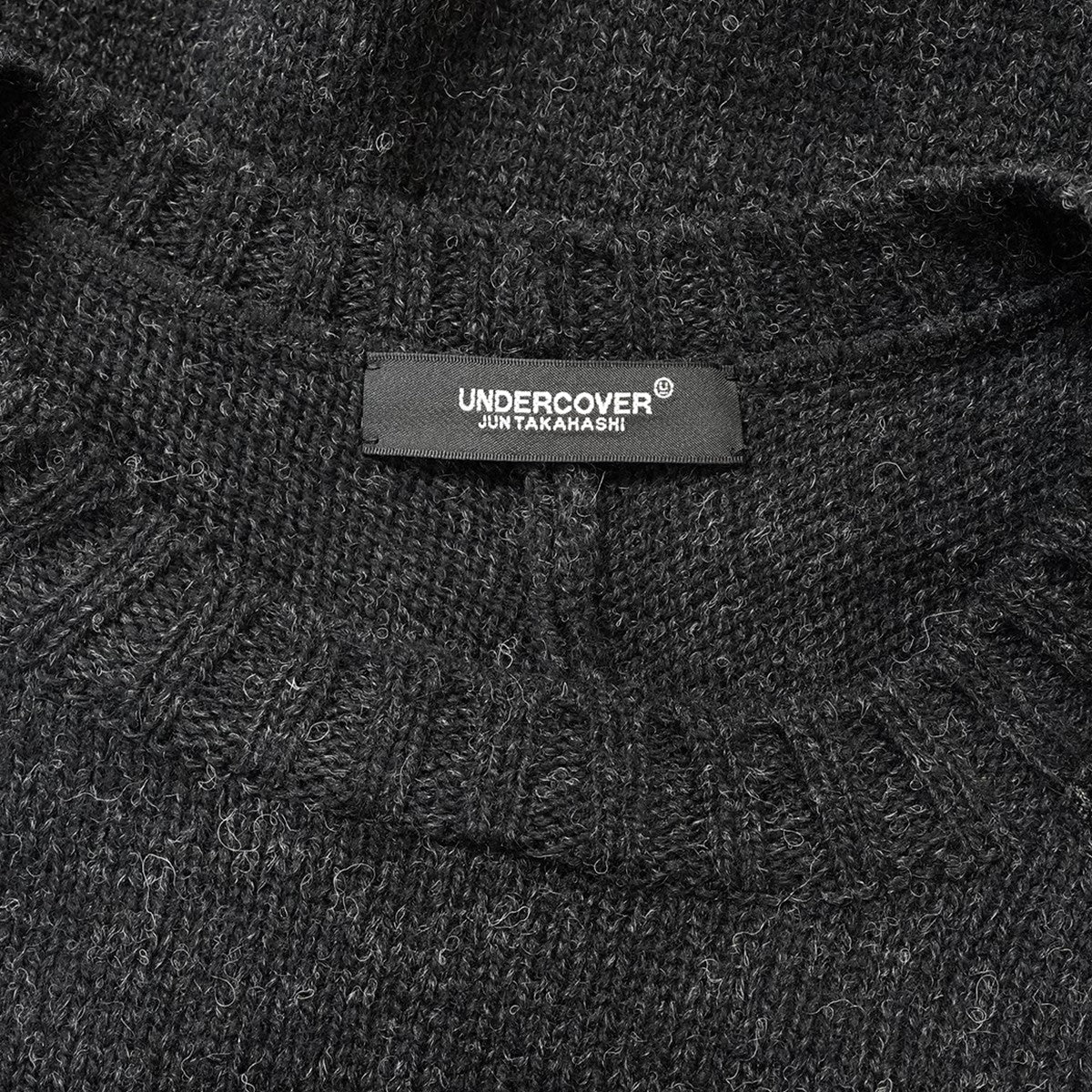 24AW 袖ZIPクルーネックニット ロング ジップ セーター