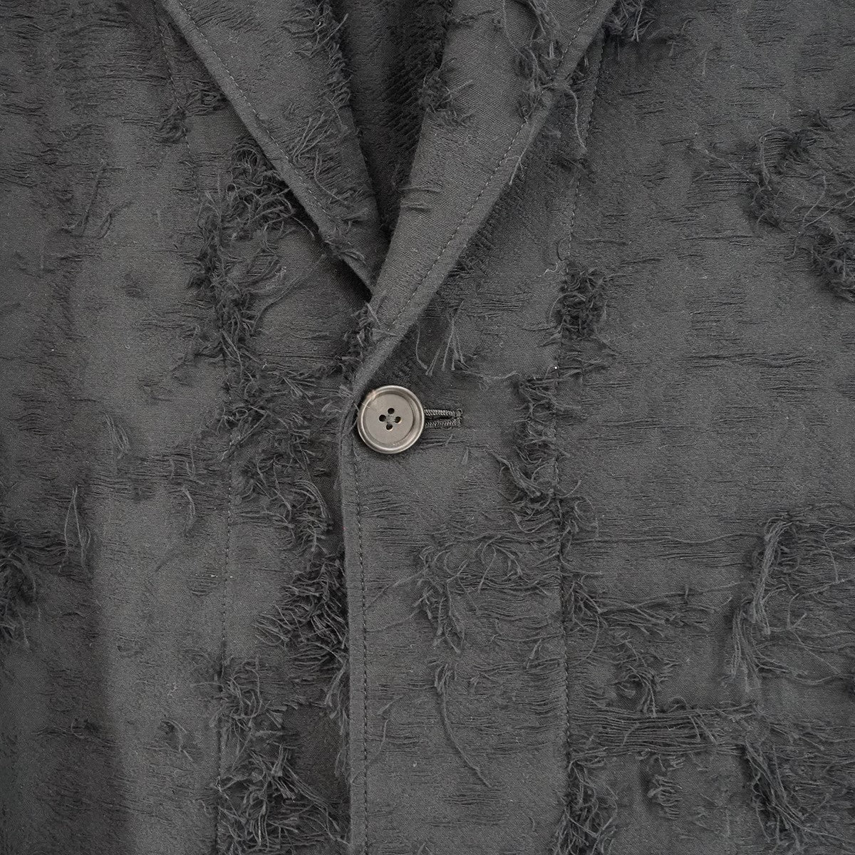 26SS COTTON BOTANICAL SHEER JACQUARD ONE-BUTTON LONG COATコットン ボタニカル シアー ジャガード ワンボタン ロング コート