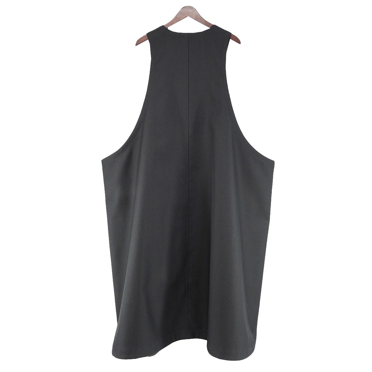 26AW SQUARE JUMPER DRESSエステルウール二重織ギャバジン ワンピース