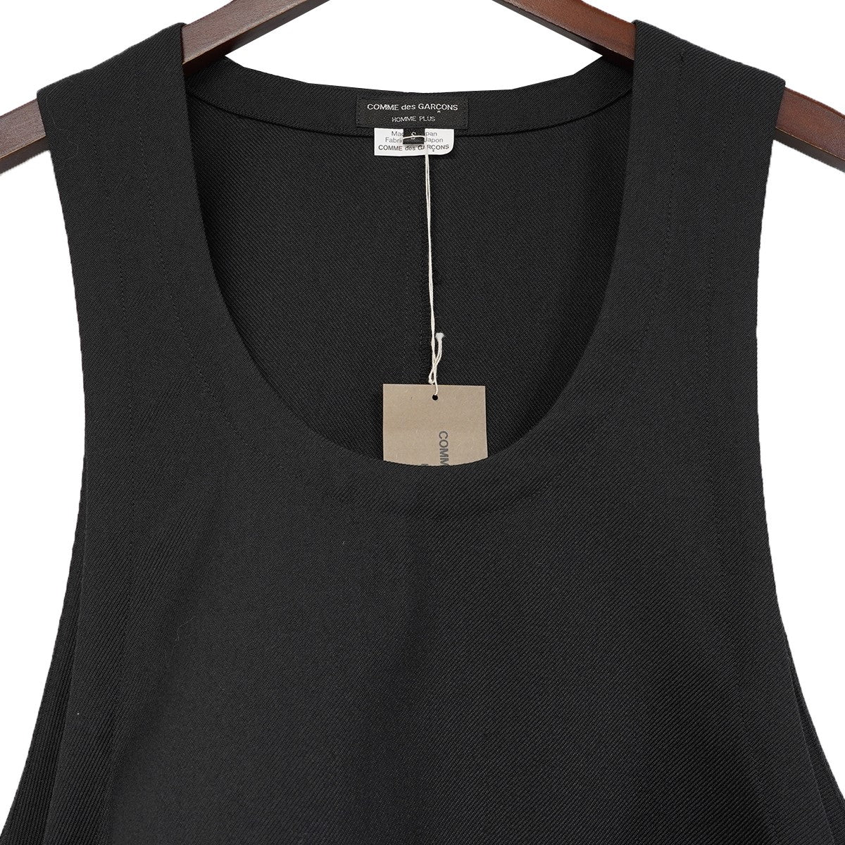 26AW SQUARE JUMPER DRESSエステルウール二重織ギャバジン ワンピース