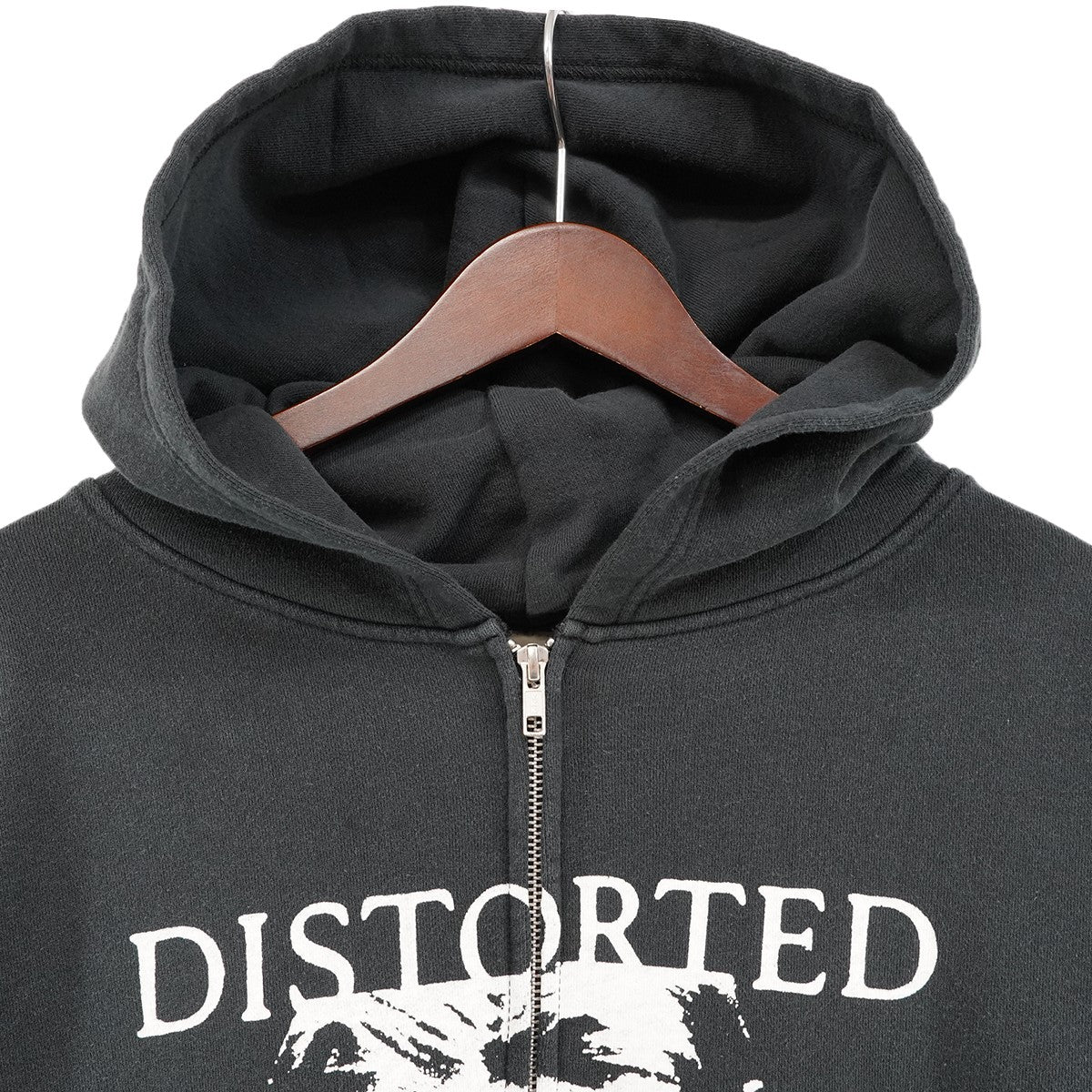26AW DISTORTED Girl Zip-up Hoodieディストーテッド ガール ジップ フーディ パーカー