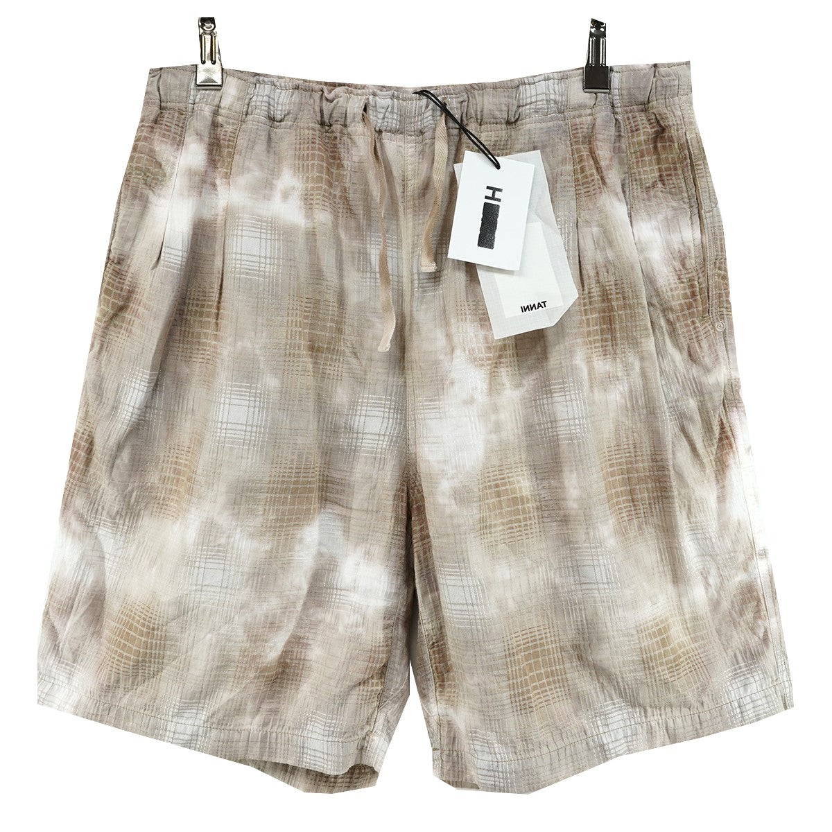 25SS INNAT OMBRE CHECK SHORTSイージー オンブレ チェック ショーツ ハーフパンツ
