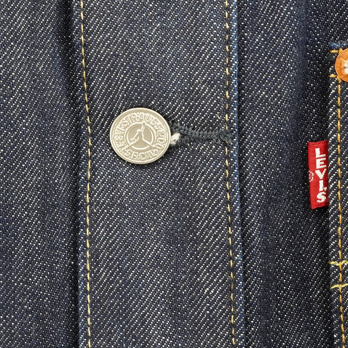 × JORDAN 26SS Overshirt Jacket ジョーダンコラボ12オンスデニム ウイングマーク ロゴ 刻印ボタン オーバーサイズ シャツ ジャケット