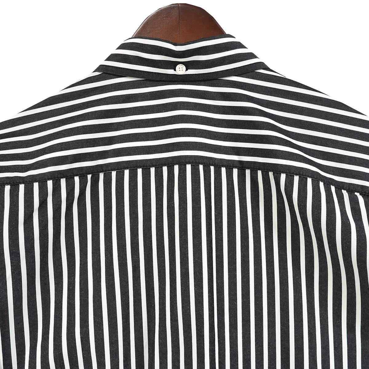 26SS Stripe Shirtストライプ クラウン ロゴ 刺繍 長袖 シャツ