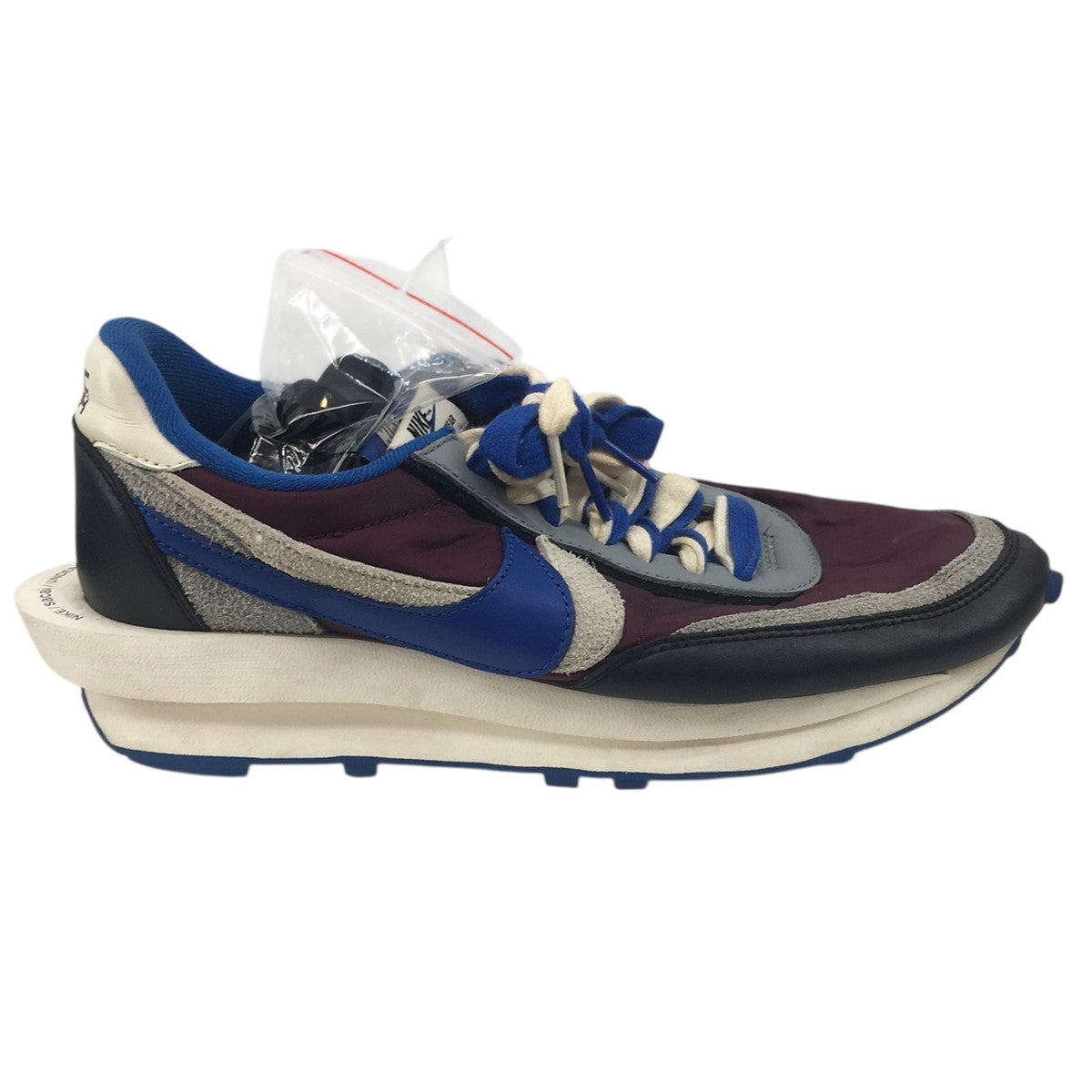 Nike LD Waffle Night Maroon／Pale Ivory-Ground Grey-Team Royalコラボ ロゴ スニーカー シューズ 靴