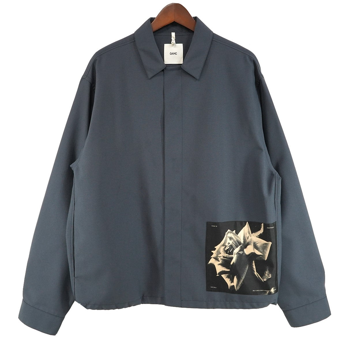 20SS SYSTEM SHIRTローズ グラフィック システム シャツ ジャケット