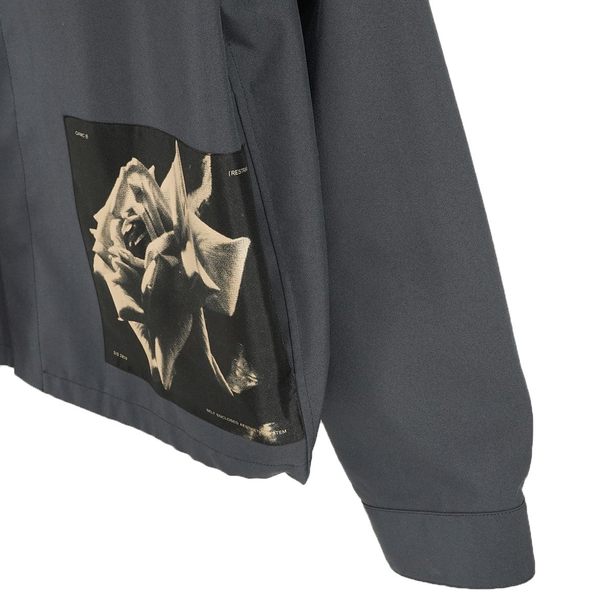 20SS SYSTEM SHIRTローズ グラフィック システム シャツ ジャケット