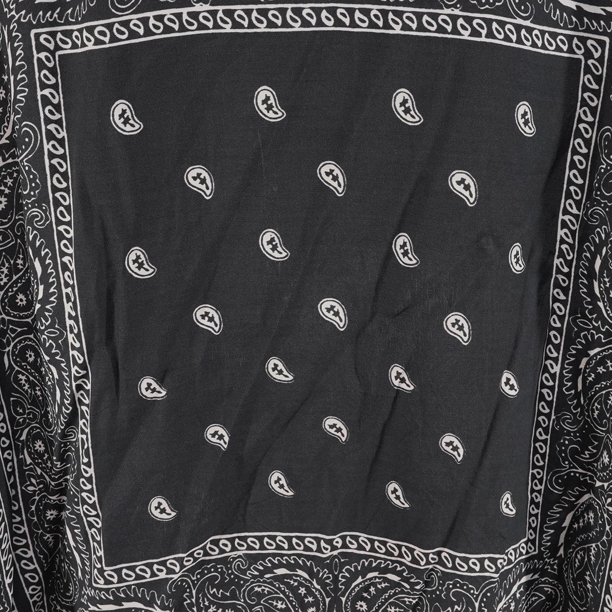 20SS bandanna short sleeve shirtシルク混 バンダナ ショートスリーブ 半袖 シャツ