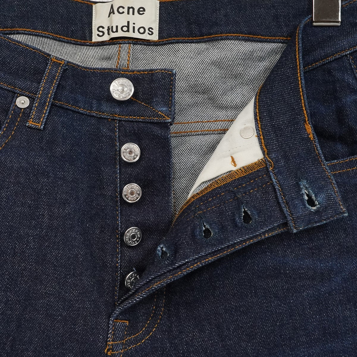 15SS Town Str Rwタウン ストレッチ ロウ 5ポケット テーパード ジーンズ デニム パンツ