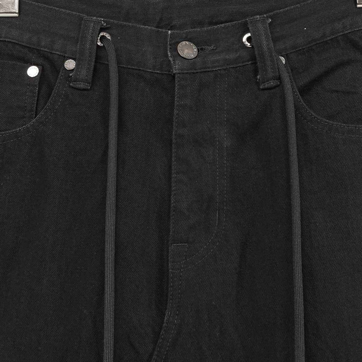 21AW 5POCKETS SAROUEL DENIM PANTS5ポケット サルエルデニムパンツ ワンウォッシュ加工 セルビッジ ジーンズ イージー パンツ