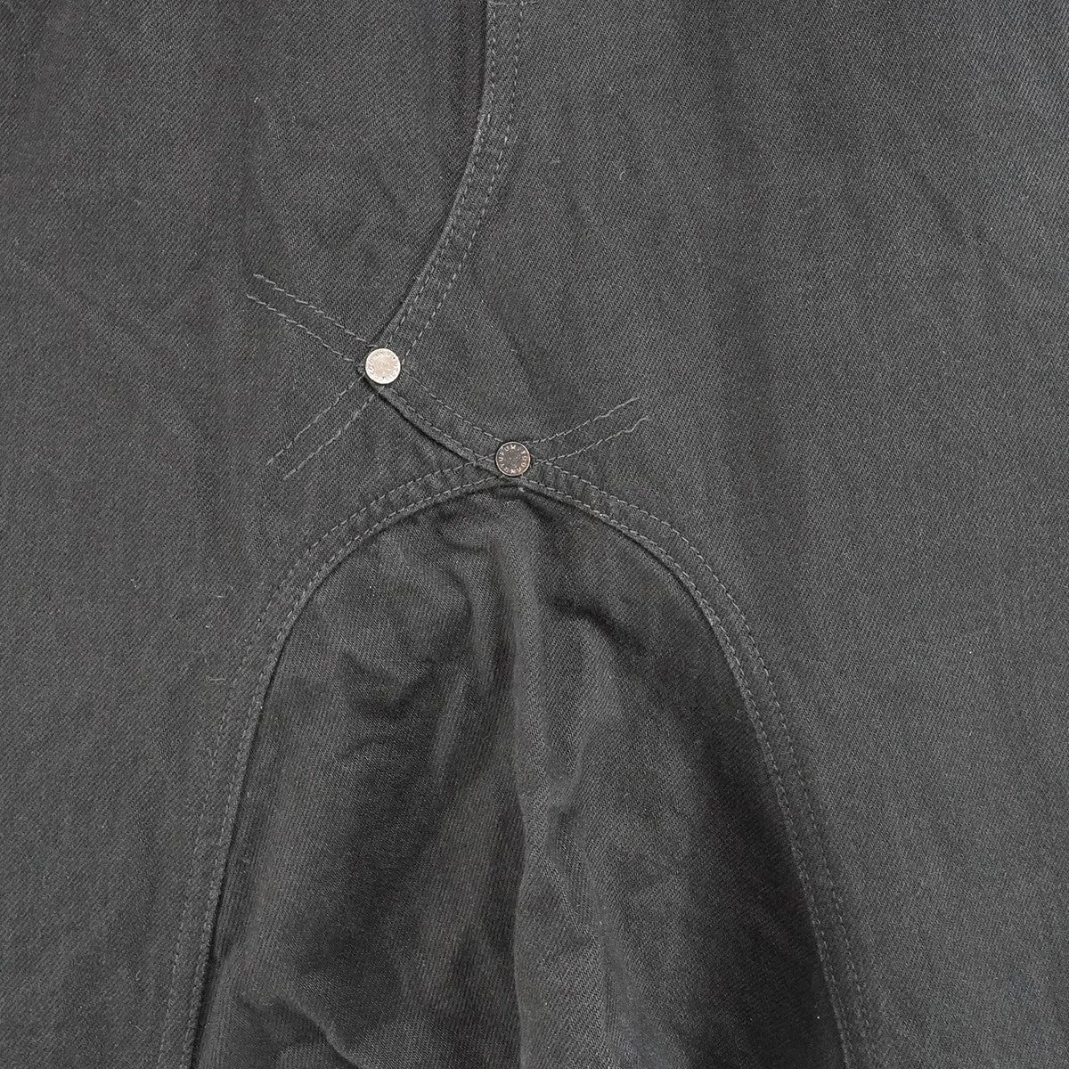 21AW 5POCKETS SAROUEL DENIM PANTS5ポケット サルエルデニムパンツ ワンウォッシュ加工 セルビッジ ジーンズ イージー パンツ